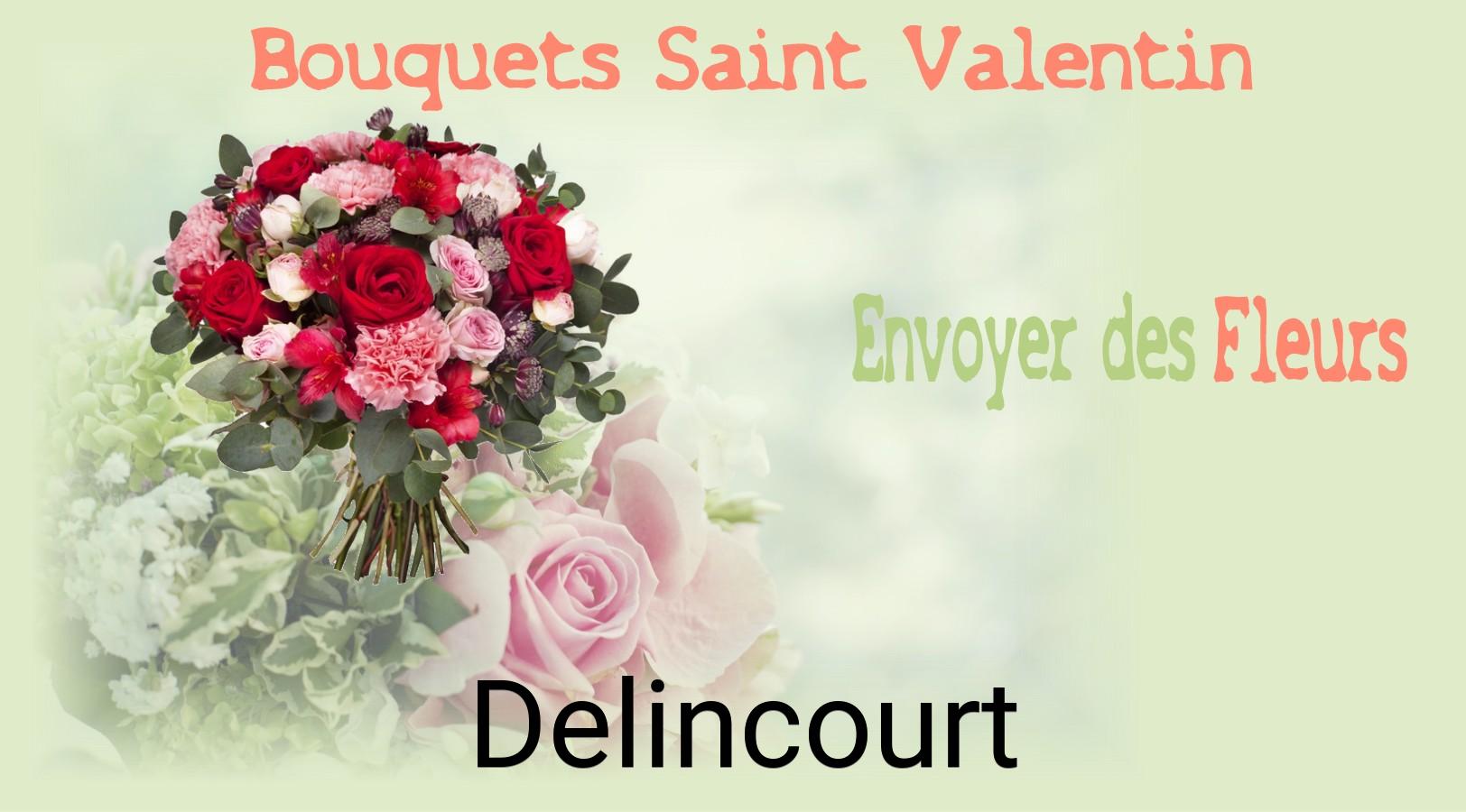 Roses de Saint-Valentin livrées à Delincourt